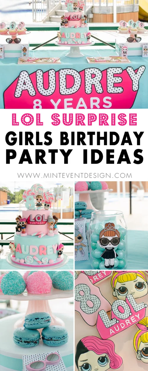 How to Plan an LOL Surprise Inspired Birthday Party Mint Event